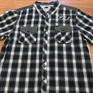 Buffalo David Bitton elite label shirt size large button down